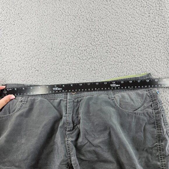 Kuhl‎ Pants Womens 14 Gray Cropped Capri Stretch Outdoor Hiking Nylon Blend - Picture 10 of 16
